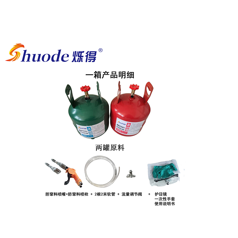 便携式双组分聚氨酯喷涂发泡胶